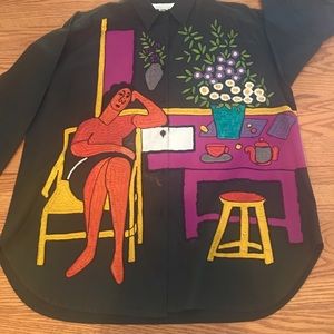 Rare Vintage Sandy Starkman Blouse